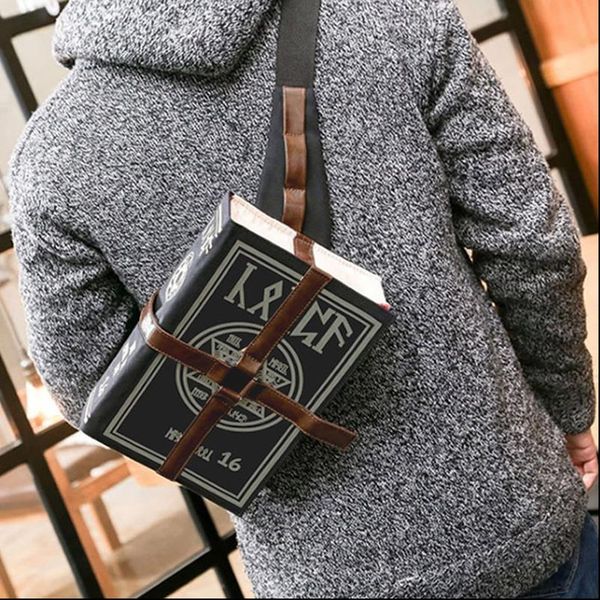 

waist bag gothic magical spell book messenger crossbody cosplay adjustable for students aic88 drop
