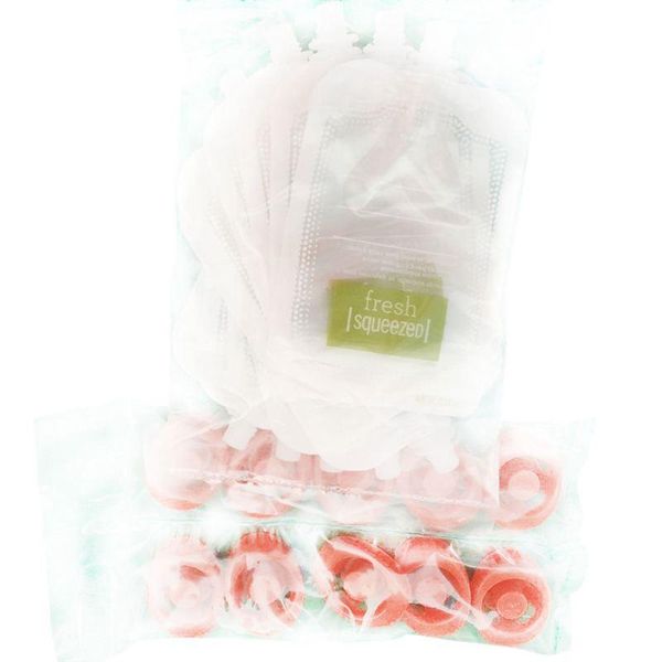 

food savers & storage containers beikangmei 50pcs single use pouch packaging squeeze plastic smoothie bags refillable fresh bag with l