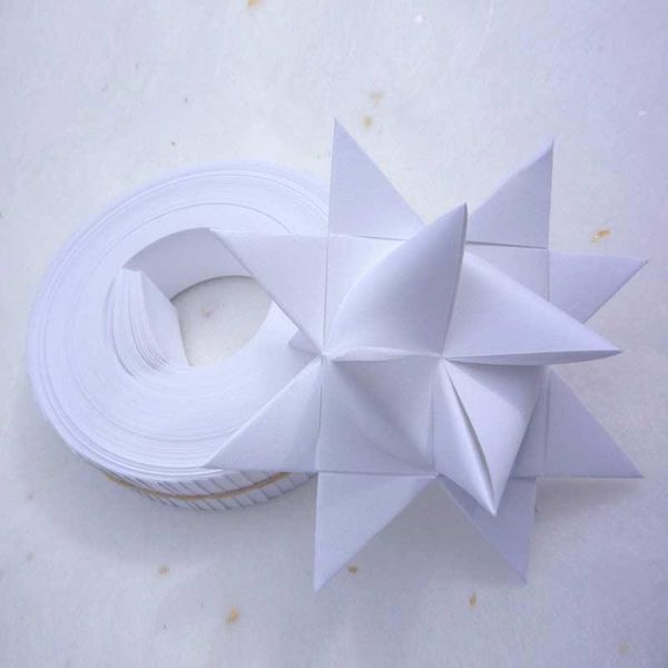 

party decoration 120pcs 5mm white diy paper folding art quilling origami material ghs99