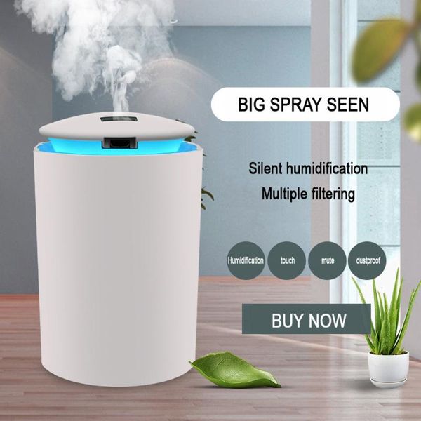 

hooks & rails ultrasonic air bedroom humidifier aroma essential oil diffuser for home car usb fogger mist maker with night lamps