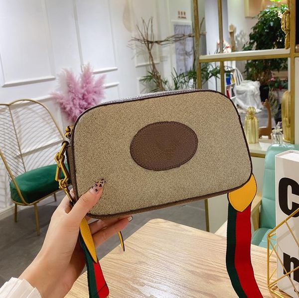

women's bag fashion wide strap messenger single shoulder small square bags