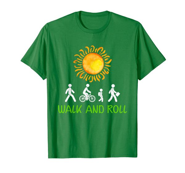 

Walk and Roll To School Day T-Shirt, Mainly pictures