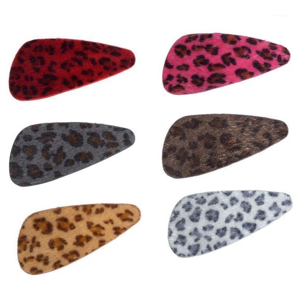 

snap hair clips for clip pins bb hairpin leopard print color barrettes children women girl styling accessories acc2861