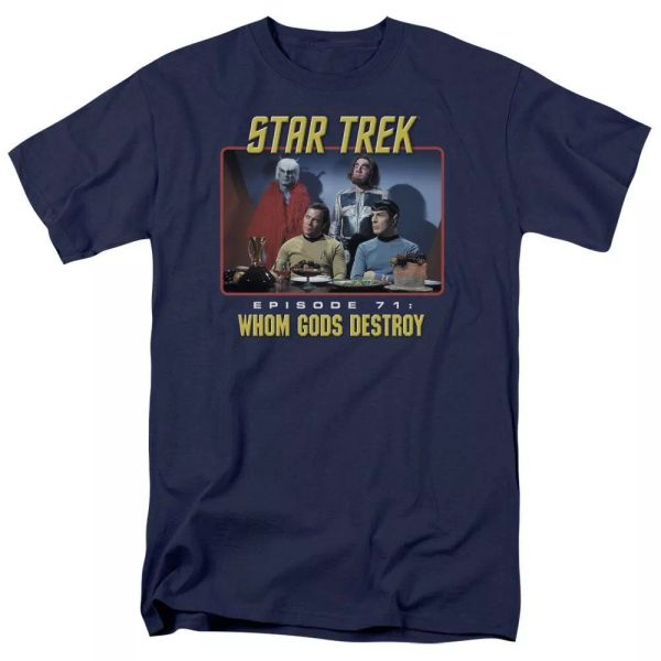 

star trek episode 71 tv show t-shirt sizes s-3x new, White;black