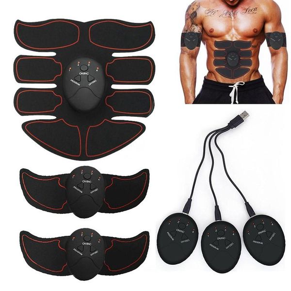 

stimulator muscle toner rechargeable abdominal toning belt ems abdomen trainer fitness equipment exercise at home gym training