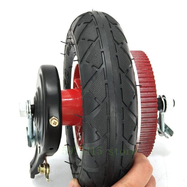 

inch rear wheel, with drive gear + brake axle set, 200x50 pneumatic tire inner tube and outer tube, alloy rim, suitable motorcycle wheels &