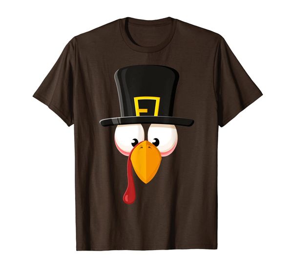 

Pilgrim Turkey Face Mister Thankful Happy Thanksgiving Day T-Shirt, Mainly pictures
