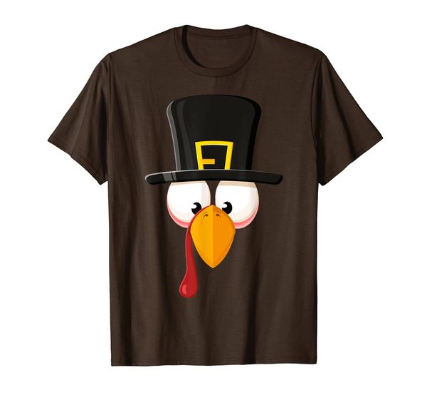 

pilgrim turkey face mister thankful happy thanksgiving day t-shirt, White;black