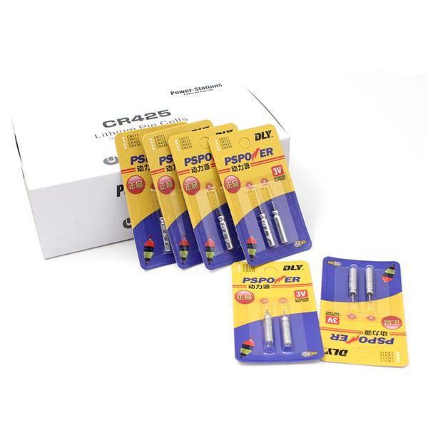 

fishing accessories 6pcs/lot float cr425 battery for night electronic luminous lithium pin cells ff88