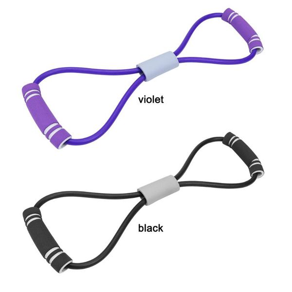 

yoga resistance exercise 8 word pull rope chest expander muscle training bands