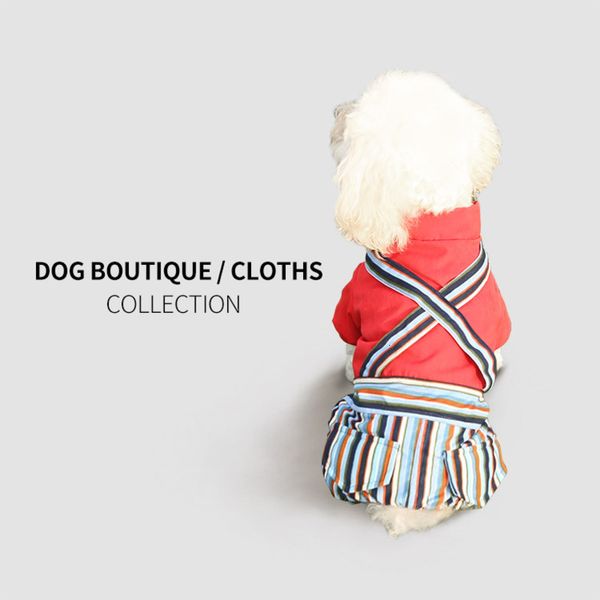 

dog fashion fadou brand teddy pet winter cotton thickened four legged clothing