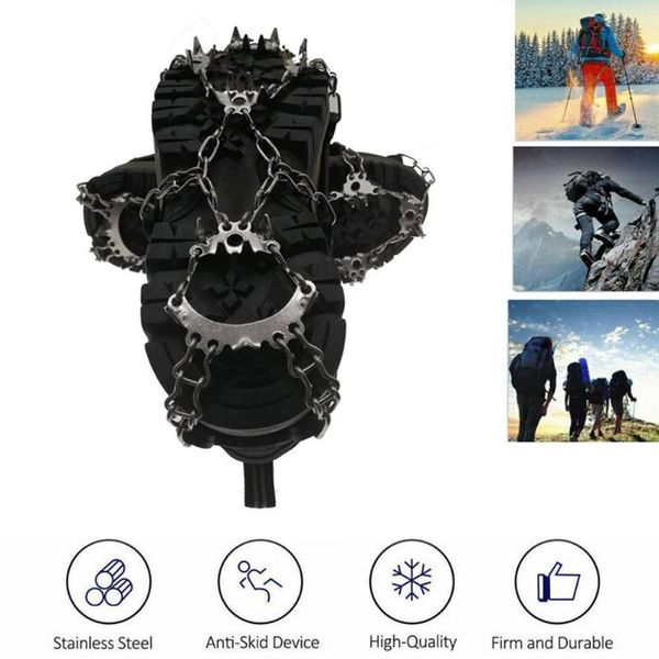 

cords, slings and webbing non slip climbing crampons cleats shoe cover ice manganese for spikes overshoes gripper hiking winter outdoor s p9