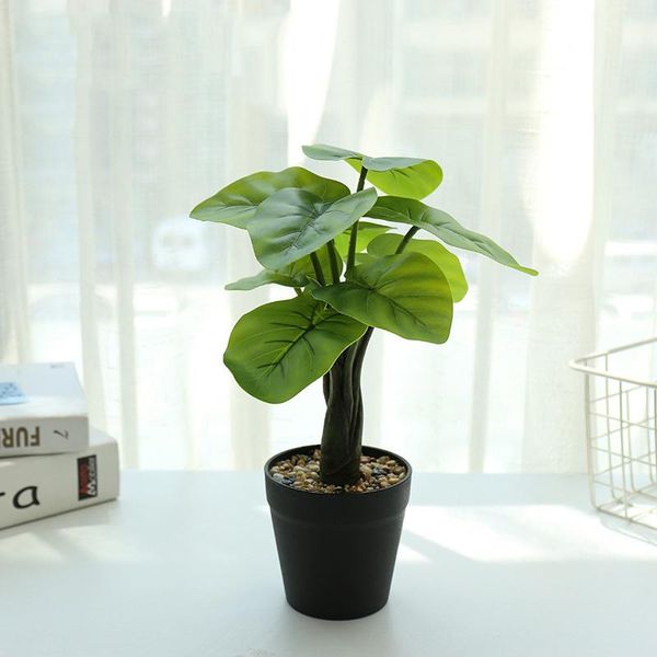 

decorative flowers & wreaths latest style artificial plants leaves potted creative indoor bedroom office el party wedding bonsai small ornam