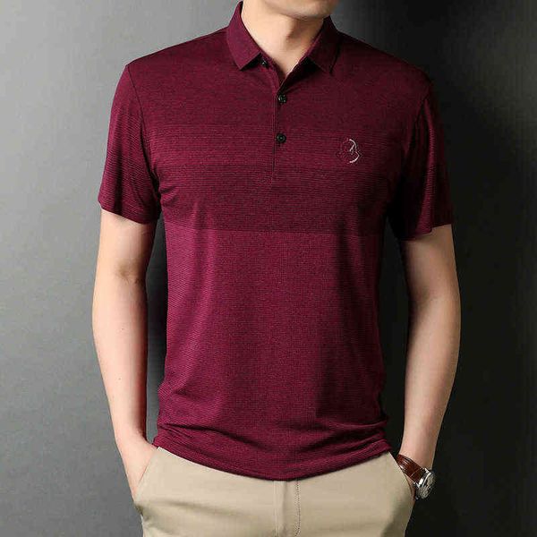 

2021 summer short t-shirt solid color lapel half sleeve bottomed shirt men's fashion t-shirt, White;black