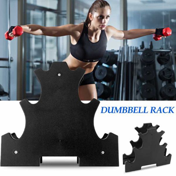 

dumbbell bracket handlebar triangle small leaves big fitness gym equipment accessories dumbbells