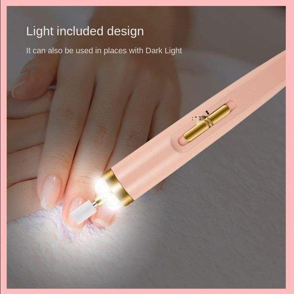 

nail drill & accessories electric manicure with light professional machine file polisher accessory equipment tools