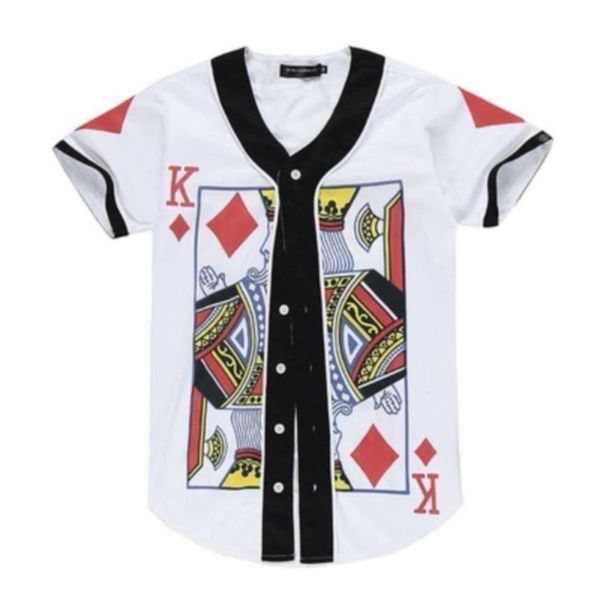

baseball jersey men stripe short sleeve street shirts black white sport shirt yal908, Blue;black