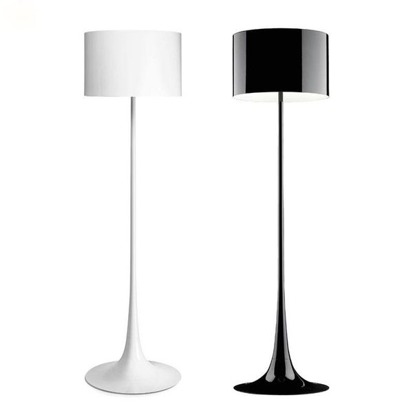 

floor lamps dia.50cm,h178cm large white/black wrought iron lamp modern living room nordic designer stand bedroom led light fl-11