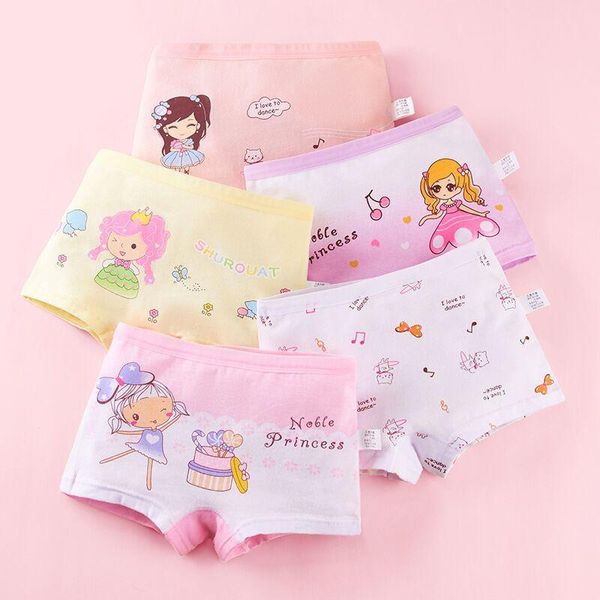 

panties 3 pcs/lot children teen girls underwear cotton girl cartoon pattern kids boxer briefs child soft pants 2-16 years, Camo