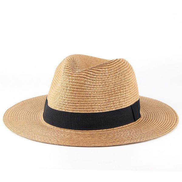 

berets fashion ladies gentleman straw hat for women summer sun beach travel visor hats casual man outing uv protection jazz panama, Blue;gray
