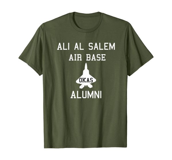 

Ali Al Salem T-Shirt | OKAS Kuwait Air Base Military Gift, Mainly pictures