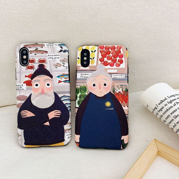

cartoon silk pattern painted mobile phone case huawei mae20/30/40 huawei mobile phone protective cover