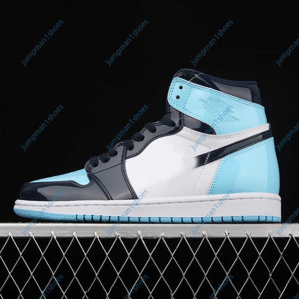 

(boxed) men's basketball jumper 1 shoes and women's all-star blue patent-leather outdoor recreational sportk7vz