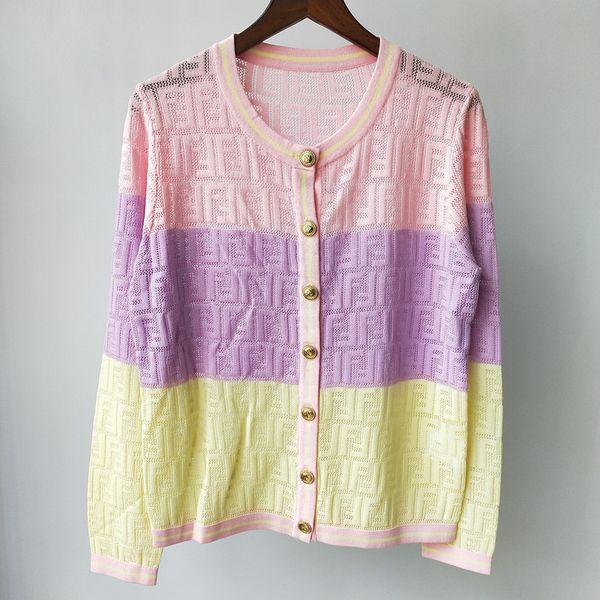 

59% off factory outlet store contrast jacquard crew neck long sleeve knitted cardigan for women in early autumn, White;black