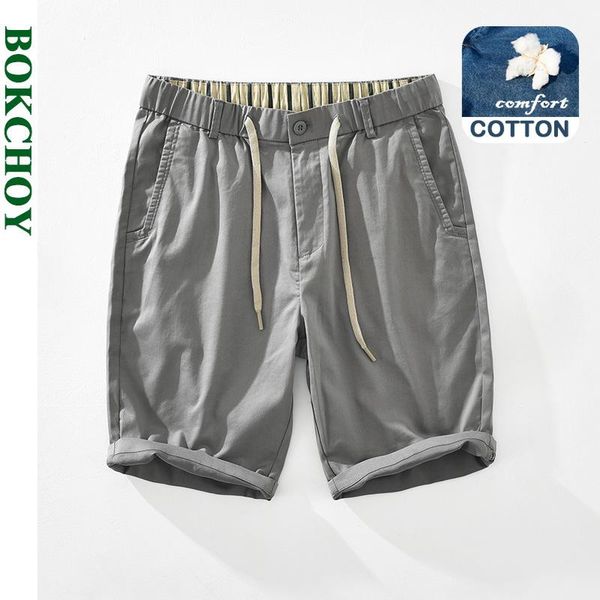 

men's shorts 2021 summer and spring men elastic waist thin loose casual trendy outer wear five-point pants workwear gd-2612, White;black