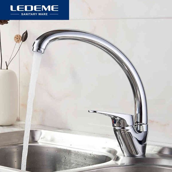 

kitchen faucets 360 degree rotation faucet sink brass chrome cold and mixer tap curved outlet pipe taps single handle l5913 nl