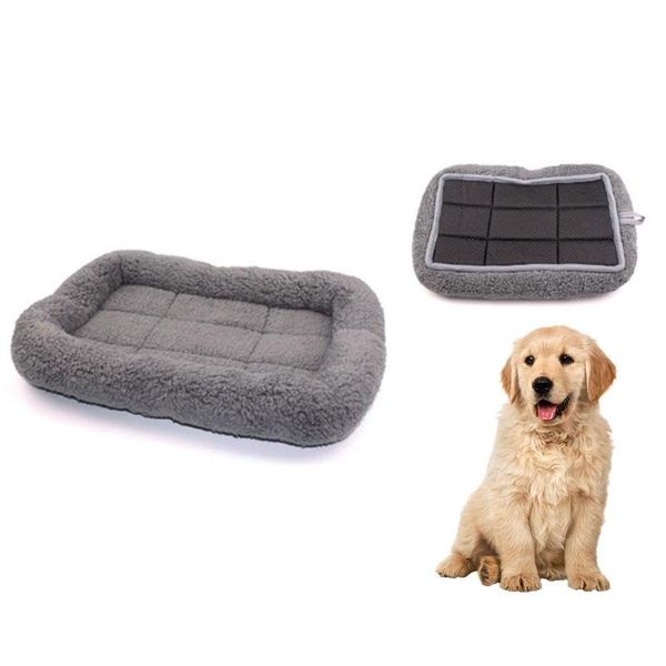 

cat beds & furniture dog beds/mats pet bed mat supplies durable waterproof kennel doggy puppy cushion winter warm for cats or small dogs