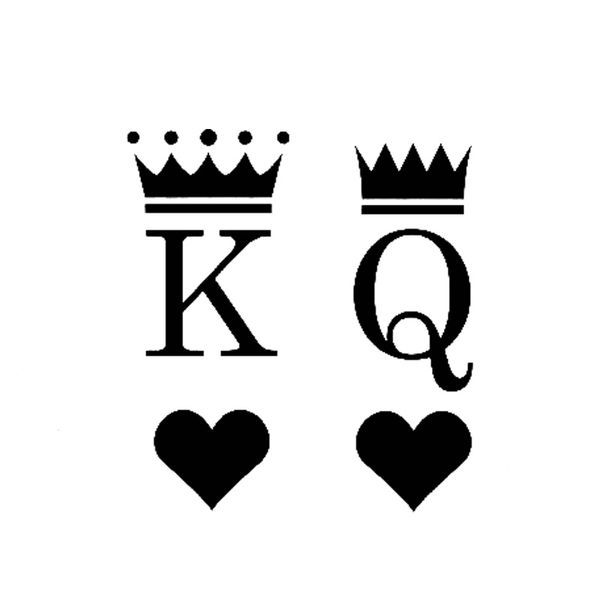 

king queen cars stickers waterproof vinyl car wrap for auto decal customized accessories motorcycle styling decoration car decor
