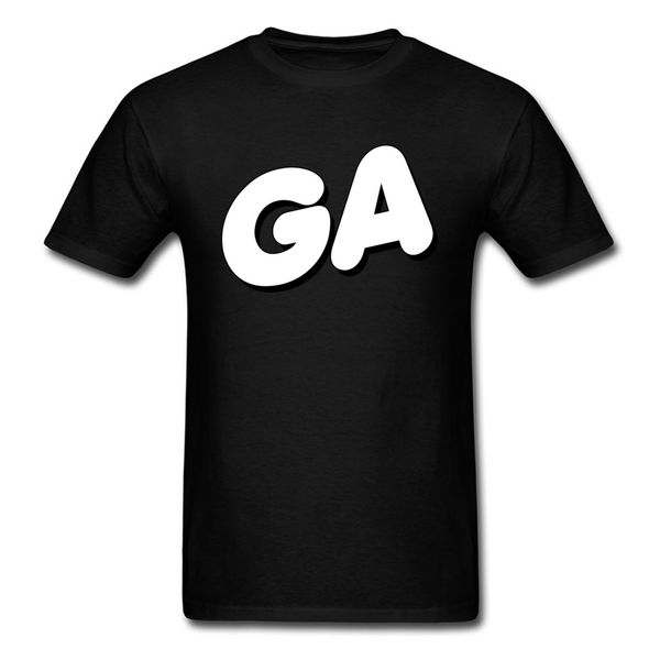 

ccccsportfont ga logo simple style tshirt o neck cotton fabric short sleeve basic t-shirts camisa tee-shirts 2018 new coming, Black;yellow