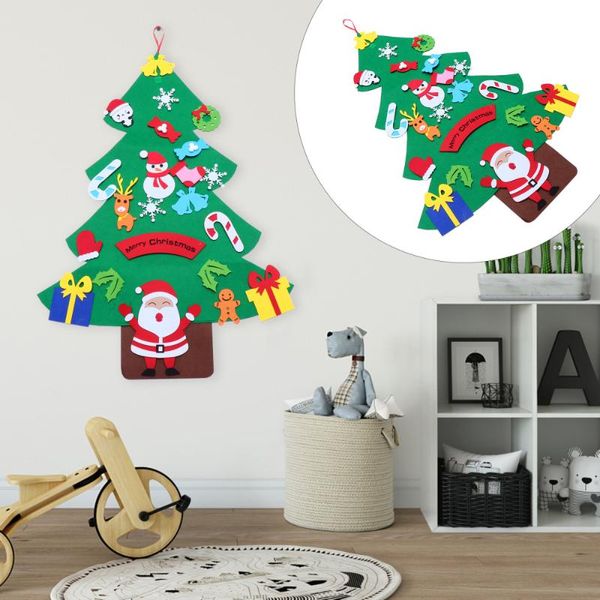 

christmas decorations 1 pc decoration stereoscopic felt tree supply