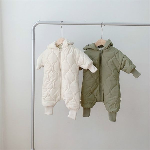 

winter arrival girls fashion cotton-patted rompers kids korean design 210528, Blue