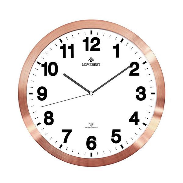 

wall clocks wifi automatic clock living room mute 14 inch radio