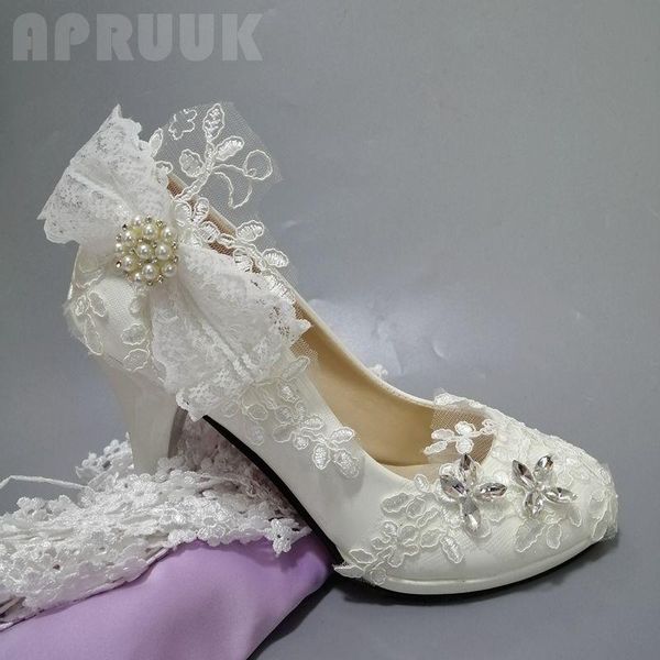 

dress shoes 2021 lace womens wedding bride silver crystal rhinestones with butterfly-knot ladies proms party dinner pumps, Black