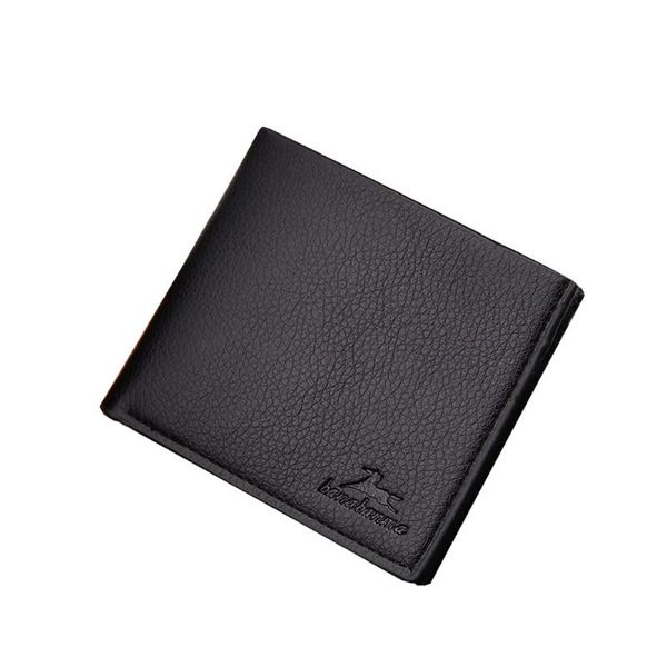 

wallets 2021 men solid color vintage open lichee pattern multi card position wallet short slim male purses billetera hombre #lr3, Red;black