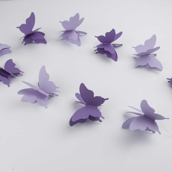 

butterfly five pointed star jacquard paper star pendant party wedding year party decoration