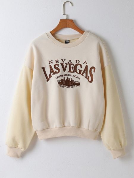 

letter graphic sweatshirt i0yz#, White;black