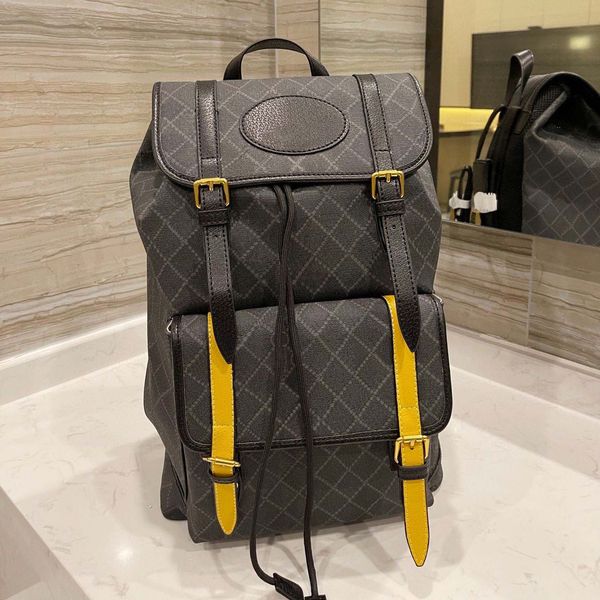 

designer backpack luxury brand purse double shoulder straps backpacks women wallet real leather bags lady plaid purses duffle luggage by sho
