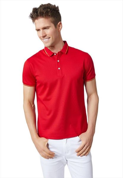 

cotton shirt brand shirts men polo man short sleeve summer fashion clothing white black red blue green navy mens