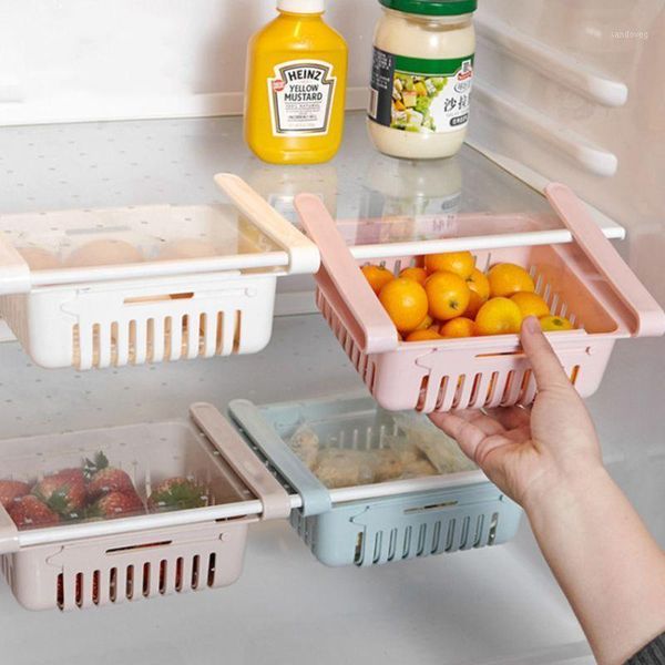 

kitchen refrigerator partition storage box holder household fresh-keeping layered organizers drawer multi-purpose home tool bottles & j jars