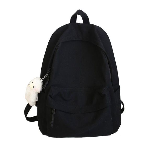 

backpack canvas daypack satchel school travel bookbag