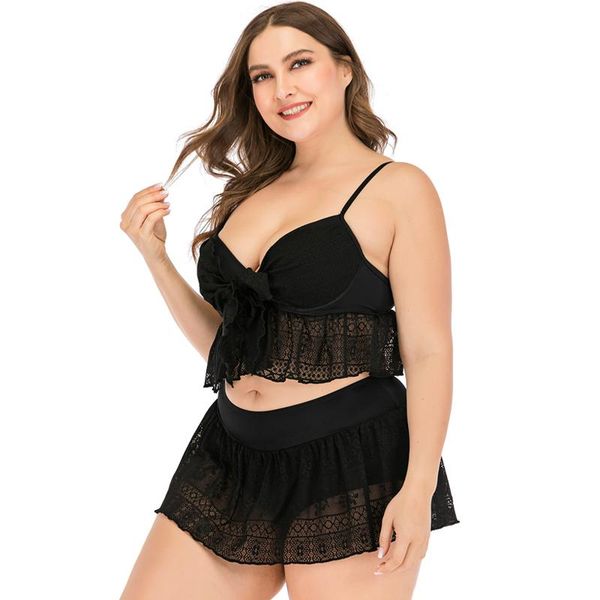 

one-piece suits swimsuit women print tankini sets swim vintage beach wear bathing female bandage monokini l-5xl