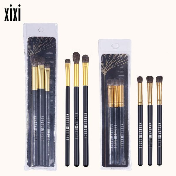 

makeup brushes 3 pcs/set brush beauty tool eye shadow eyebrow nose make up conjunto de maquiage