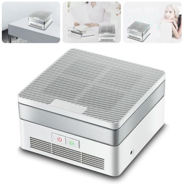 

air purifiers negative ion purifier for home electric aroma diffuser generator mini portable filter with uv germicidal lamp