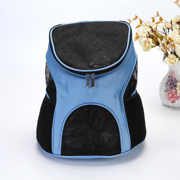 

dog car seat covers teddy pets carrier outdoor zipper backpack portable breathable shoulder bag nylon mesh cat pack for camping travel