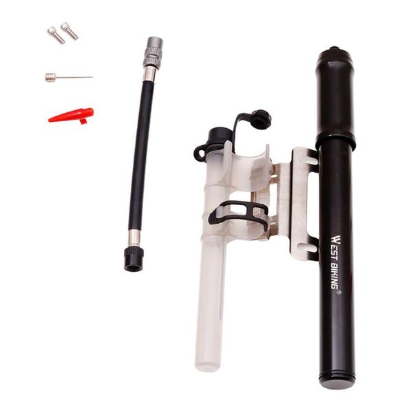 

bike pumps 1pc useful air pump durable inflator portable accessory (black)
