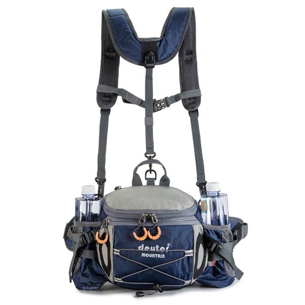 

outdoor bags 10l shoulder waist bag hiking camping climbing cycling backpack fishing running fitness gym sports backpacking